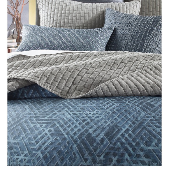 King Composite Geometric Duvet Cover - Picture 3 of 7